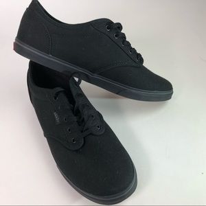 Black Vans - women’s size nine